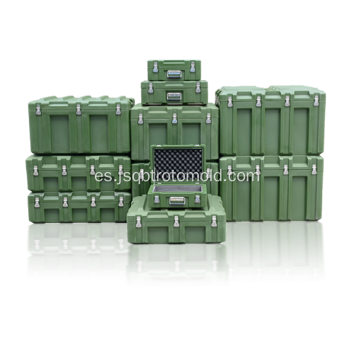 Cajas de envío rotomoldeadas para logística industrial y marítima